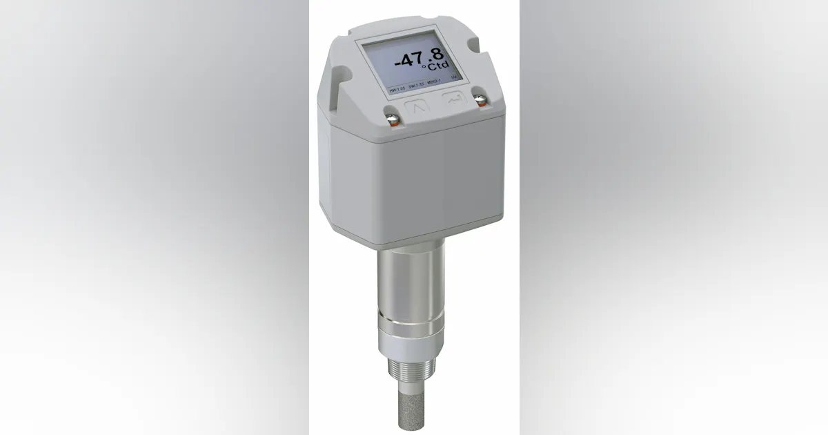 Point Sensor Dew point sensor | Processing Magazine