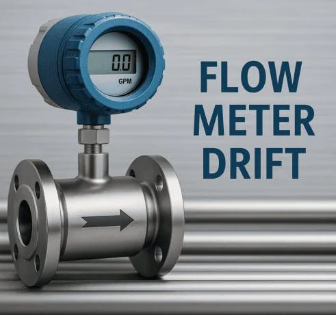What causes flowmeter drift over time and how to manage It | Processing ...