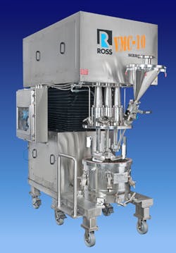 Multi Shaft Mixer With Powder Injection Assembly