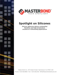 Mb Wp Thumbnail Spotlight On Silicones 200x260 0
