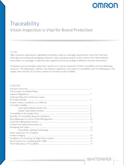 Omron Traceability Wp Omron Traceability Wp