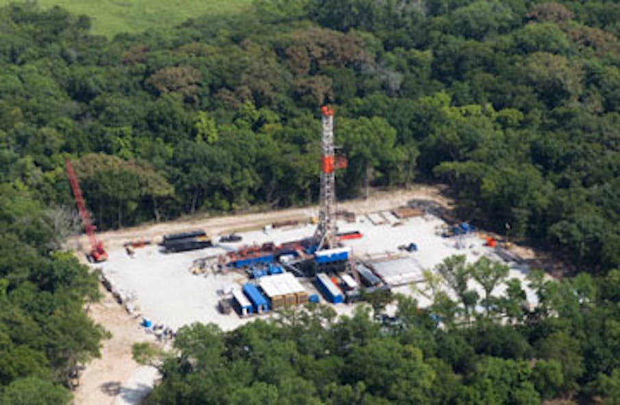 Barnett shale gas drilling