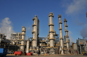 Arkema&rsquo;s production plant at Clear Lake