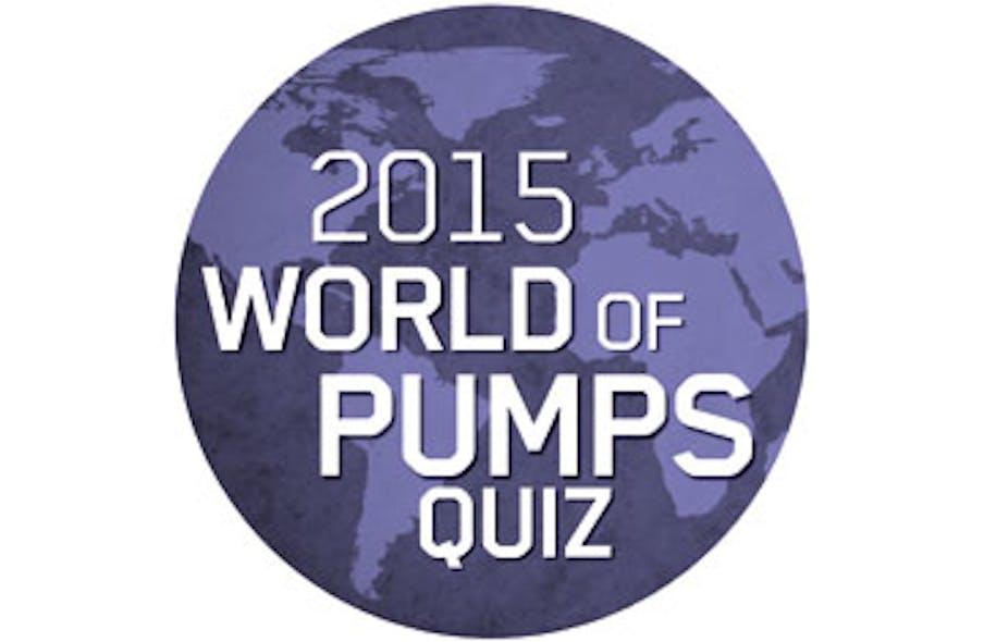ITT Goulds World of Pumps Quiz