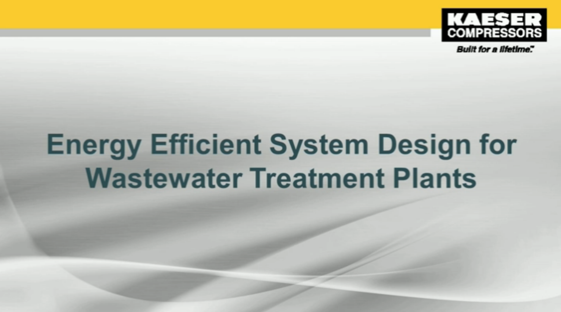 Energy-Efficient System Design For Wastewater Treatment Plants: System ...