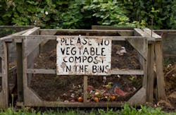 Compost pit Compost pit