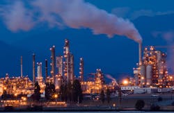 oil refinery oil refinery