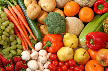 fruits and vegetables