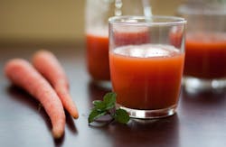 carrot juice carrot juice