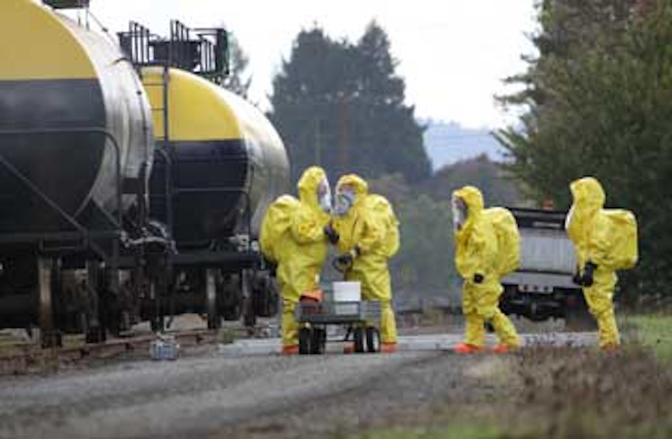 Train derails in Louisiana, spills hazardous chemicals Processing