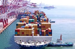 Seaborne container shipments Seaborne container shipments