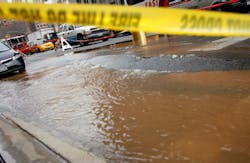 water main break Rick Gershon/Getty Images North America/Thinkstock water main break Rick Gershon/Getty Images North America/Thinkstock