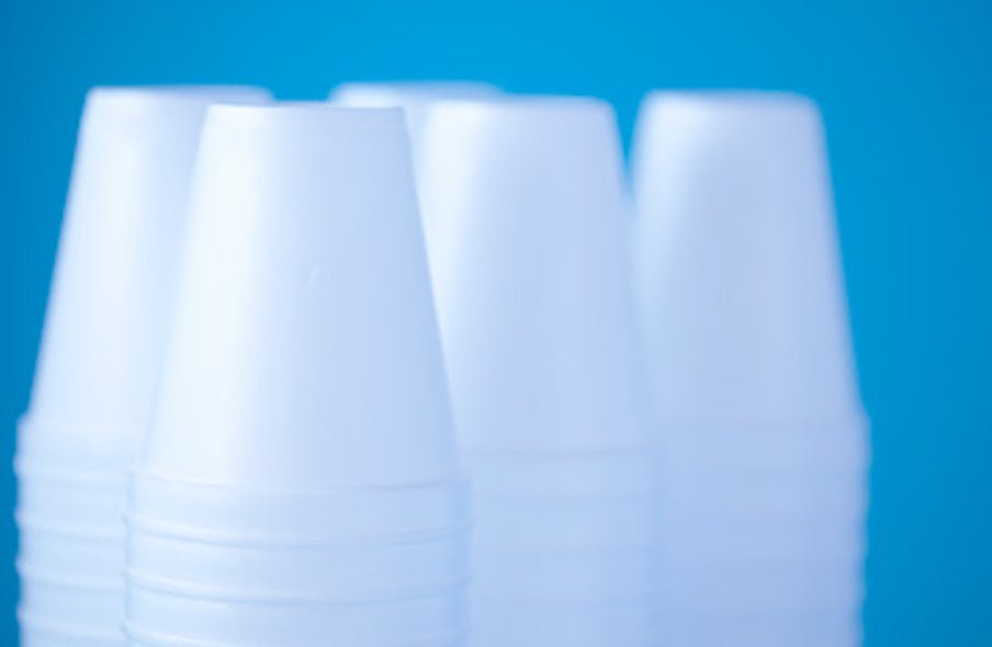 styrofoam cups