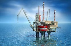 Off-shore oil drilling platform Off-shore oil drilling platform