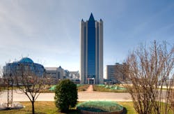 Gazprom headquarters in Moscow Gazprom headquarters in Moscow