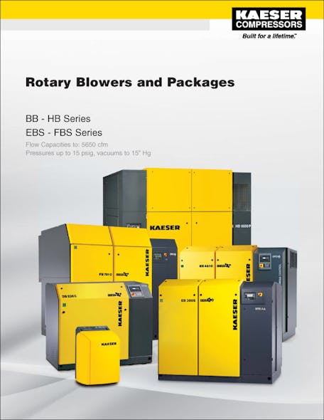 Kaeser Compressors Rotary Blowers and Packages