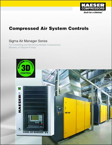 Kaeser Compressors Compressed Air System Controls Brochure