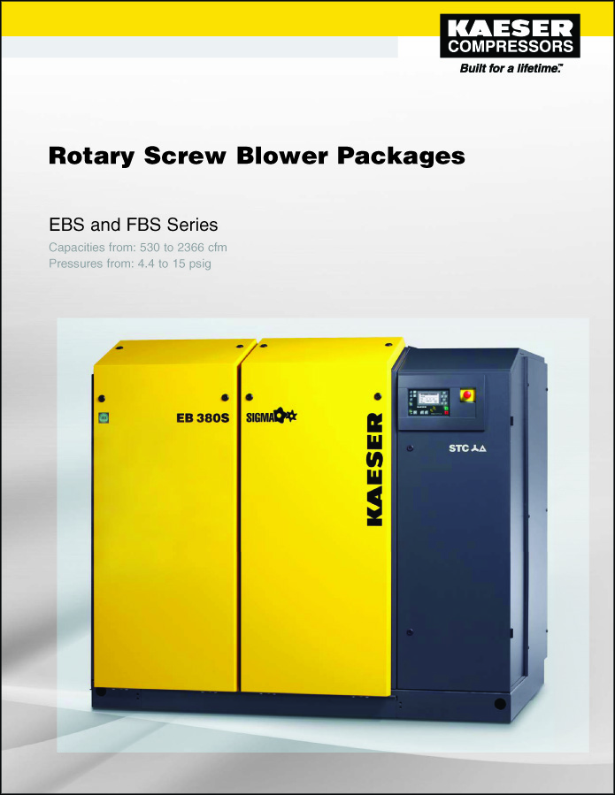 Kaeser Compressors Rotary Lobe Blower Packages Brochure