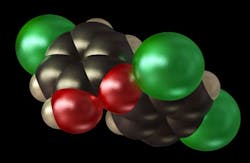 Triclosan molecule (iStock)