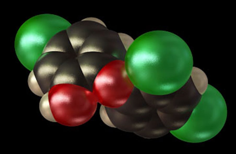 Triclosan molecule (iStock)