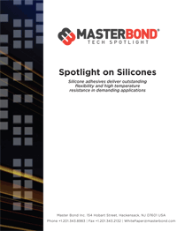 Master Bond: Spotlight on Silicones