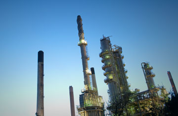 Gabon oil refinery