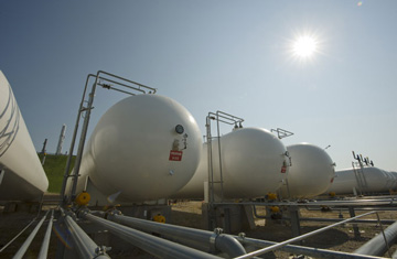 gas processing Photo copyright MarkWest Energy Partners