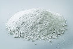 Talc is used to improve the mechanical properties of polypropylene compounds and as an impact modifier in polycarbonate/ABS formulations. (Courtesy Trinseo) Talc is used to improve the mechanical properties of polypropylene compounds and as an impact modifier in polycarbonate/ABS formulations. (Courtesy Trinseo)