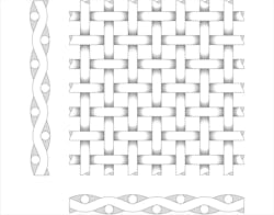 Figure 11 Plain Weave Drawing Lighter Figure 11 Plain Weave Drawing Lighter