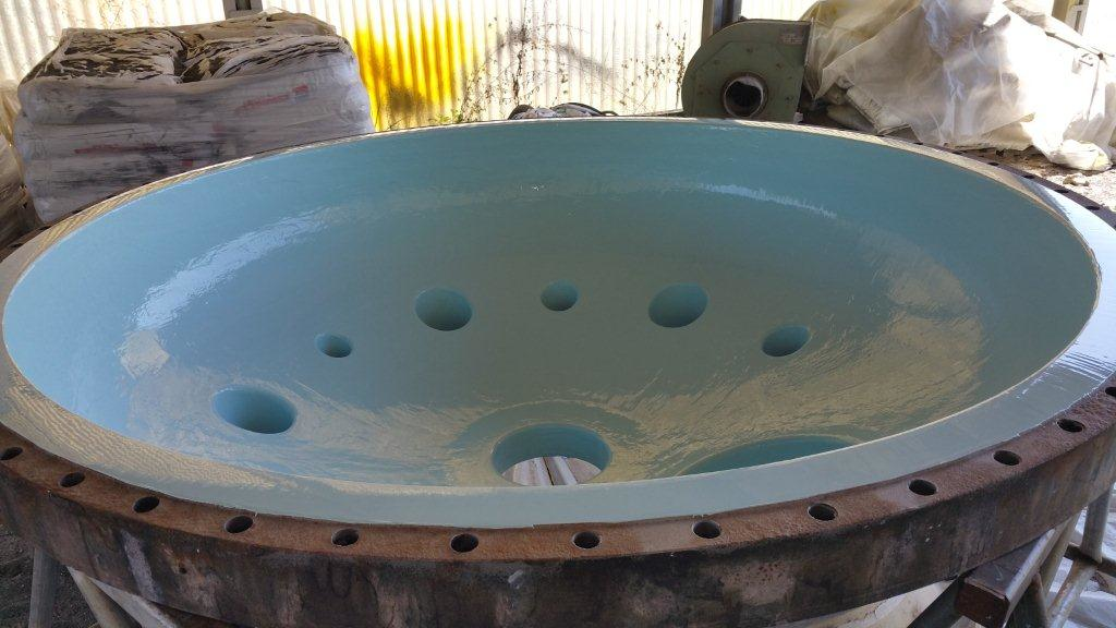 Figure 1. Belzona 1593 applied. All images courtesy of Belzona