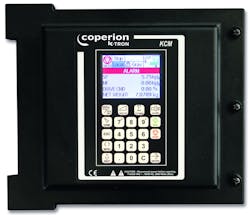 The control system signifies that something is wrong but not what is causing the problem. Courtesy of Coperion K-Tron