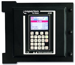 The control system signifies that something is wrong but not what is causing the problem. Courtesy of Coperion K-Tron The control system signifies that something is wrong but not what is causing the problem. Courtesy of Coperion K-Tron