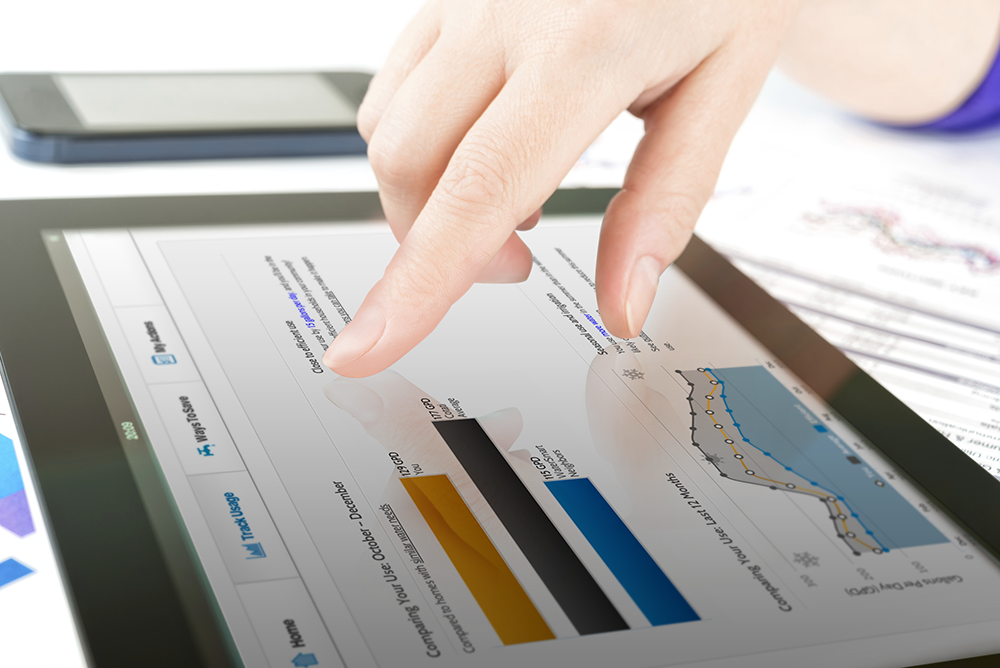 Water management tools can help communities conserve water. Graphic courtesy of WaterSmart Software