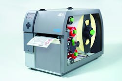 A 6-inch wide, two-color thermal printer. All images courtesy of Peak-Ryzex Inc. A 6-inch wide, two-color thermal printer. All images courtesy of Peak-Ryzex Inc.