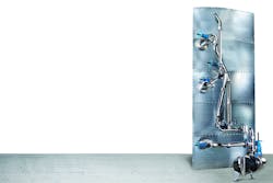 Image 1. A cutaway of the mixing system’s externally mounted components All graphics courtesy of Landia Inc. Image 1. A cutaway of the mixing system’s externally mounted components All graphics courtesy of Landia Inc.