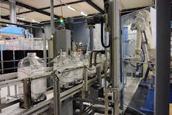 Lightweight Containers new KeyKeg production line has a capacity of 400 KeyKeg Slimlines per hour. Image courtesy of Lightweight Containers Lightweight Containers new KeyKeg production line has a capacity of 400 KeyKeg Slimlines per hour. Image courtesy of Lightweight Containers