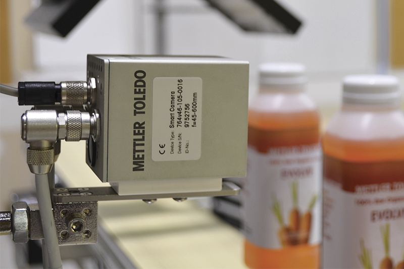 Vision inspection systems play a critical role in meeting FSMA requirements by inspecting package labels to ensure they are correct and complete. Courtesy of Mettler Toledo