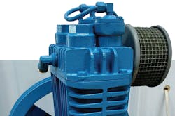 Reciprocating compressor pump. All images courtesy of Khalil Kairouz, Ph.D., P.E. Reciprocating compressor pump. All images courtesy of Khalil Kairouz, Ph.D., P.E.