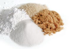 Image 1. Sugar samples. All graphics courtesy of Jenike & Johanson. Image 1. Sugar samples. All graphics courtesy of Jenike & Johanson.