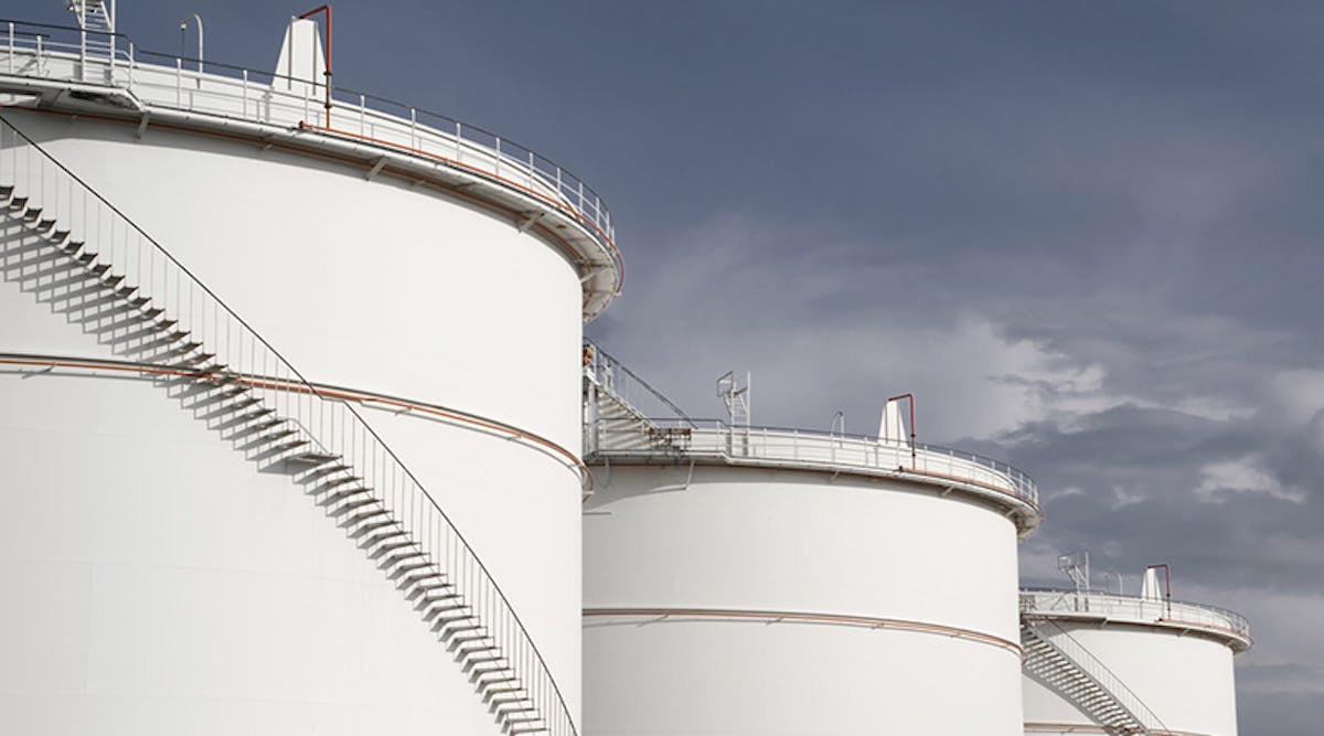 Fuel storage tank | All images courtesy of Endress + Hauser