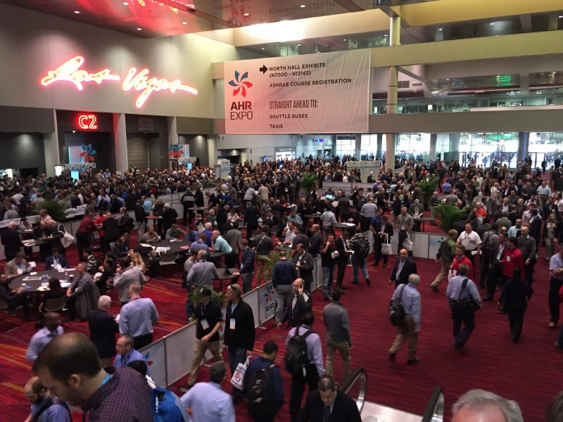 AHR Expo 2017 filled with attendees