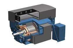 Cutaway of a motor sleeve bearing | Graphic courtesy of Siemens Cutaway of a motor sleeve bearing | Graphic courtesy of Siemens