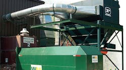 Dust collector for silica fines and flakes. Image courtesy of Camfil APC