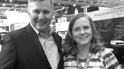 Editor Lori Ditoro with the Eaton team at OTC 2016.