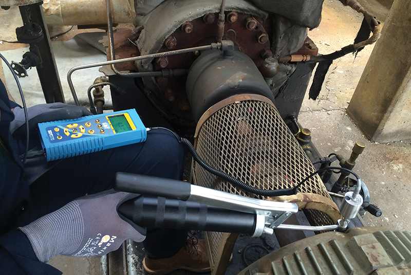 Ultrasound detects a lack of lubrication and prevents over-lubrication. All images courtesy of SDT International