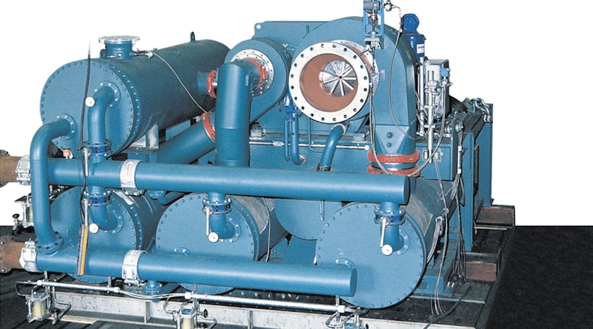 Image 1. An example of an integrally geared centrifugal compressor. Image courtesy of Siemens