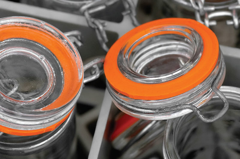 Rubber sealing solutions for the food industry. All images courtesy of FTL Technology