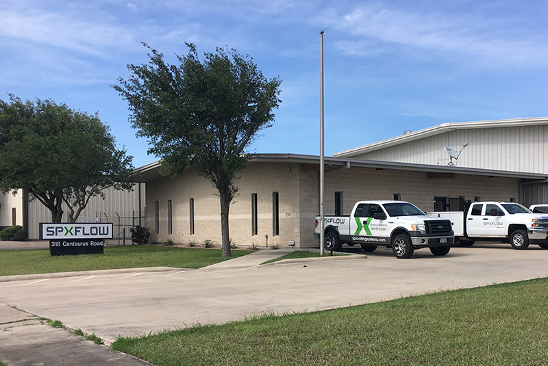 SPX FLOW opened a new North American service center in Corpus Christi, Texas. Image courtesy of SPX FLOW