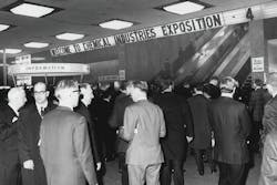 Attendees at the 1967 Chem Show at the New York Coliseum. All images courtesy of the Chem Show Attendees at the 1967 Chem Show at the New York Coliseum. All images courtesy of the Chem Show