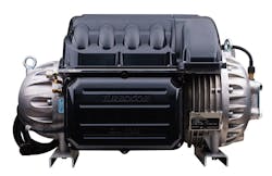 Centrifugal compressor. All images courtesy of Danfoss Turbocor Compressors Inc. Centrifugal compressor. All images courtesy of Danfoss Turbocor Compressors Inc.